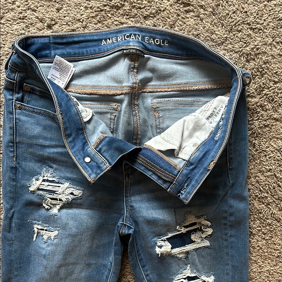 Distressed Blue Women Jeans - Picture 2 of 3